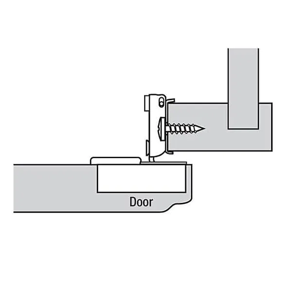 110° Face Frame Hinge - Pair