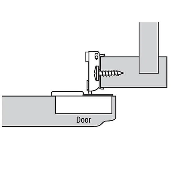 110° Face Frame Hinge - Pair