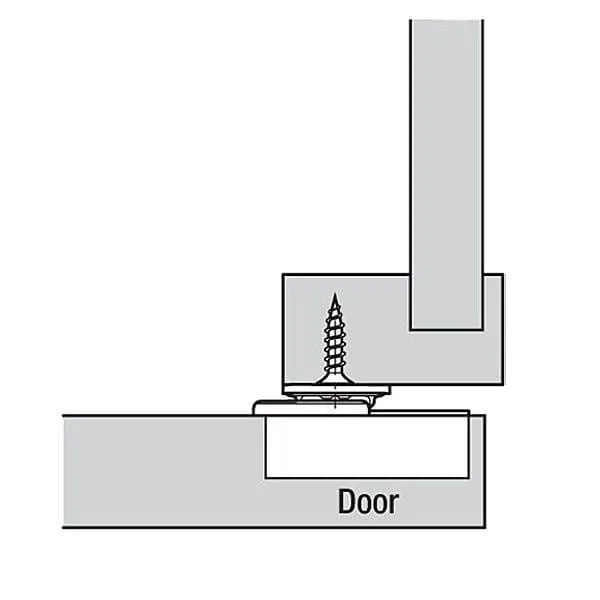 110° Face Frame Hinge - Pair