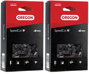 2 Pack Oregon 95TXL080G SpeedCut™ Saw Chain 20"