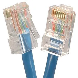 200Ft Cat5E UTP Ethernet Network Non Booted Cable Blue