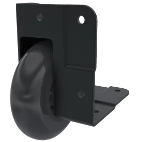 3" Black 7/8"-Offset Corner Caster