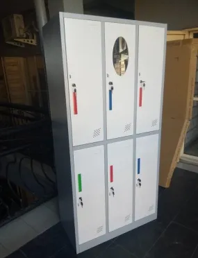 6-Door Student Metal Locker