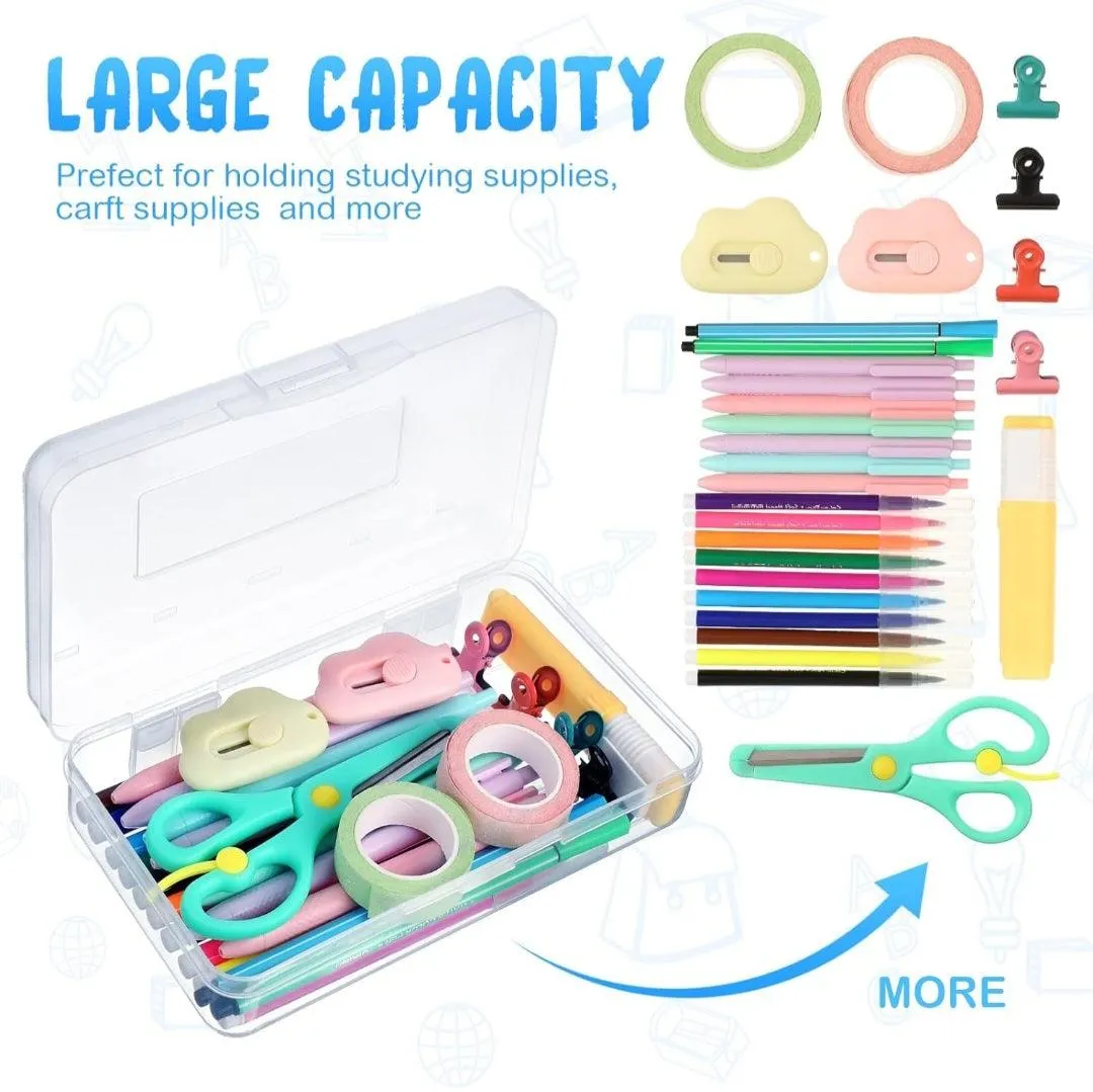 A  Homework Large Plastic Student Storage Box