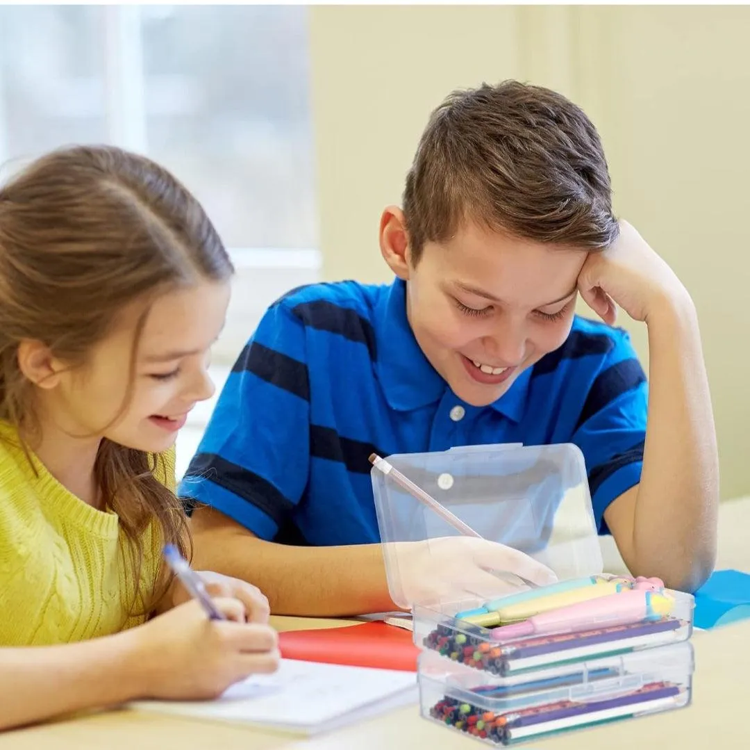 A  Homework Large Plastic Student Storage Box