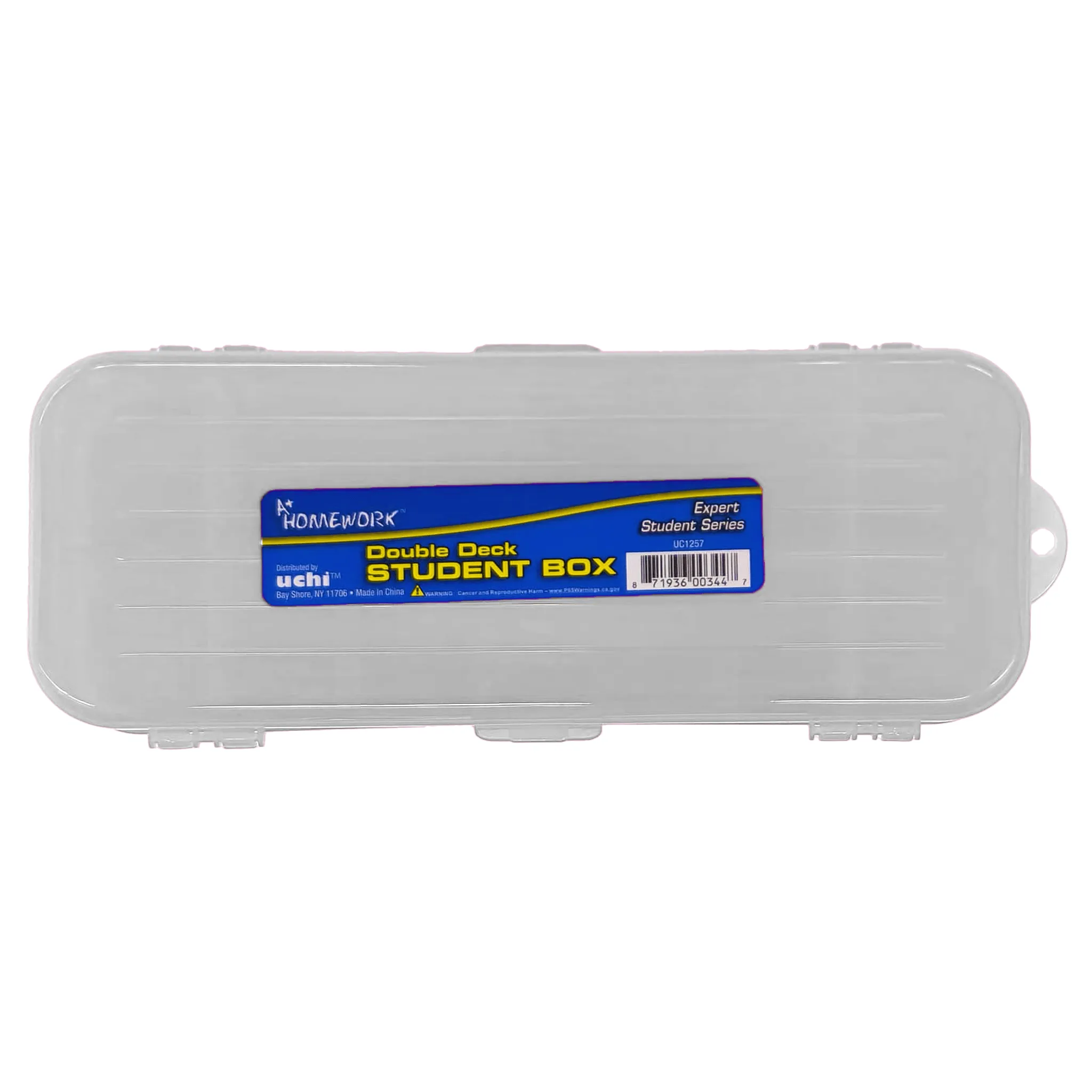 A  Homework Plastic Student Storage Box