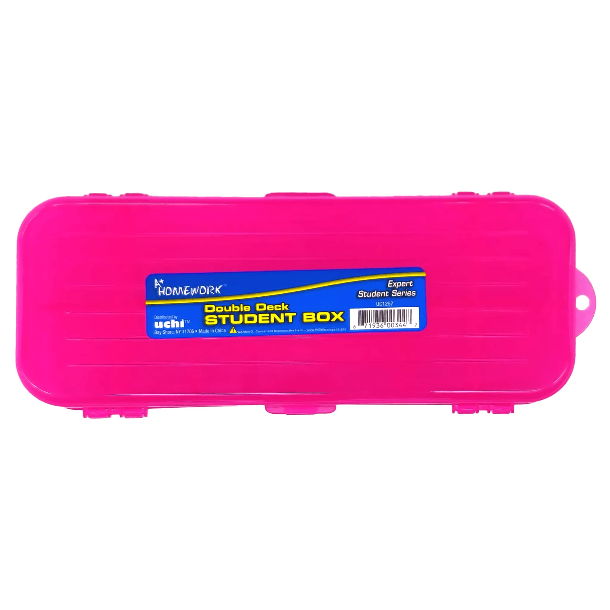 A  Homework Plastic Student Storage Box