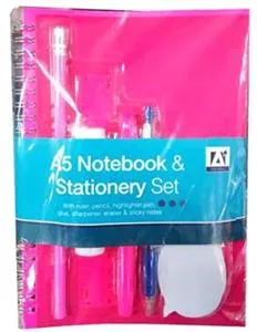 A5 Notebook & Stationery Set