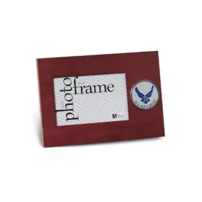 Air Force frame and Medallion 4-Inch by 6-Inch Desktop Frame