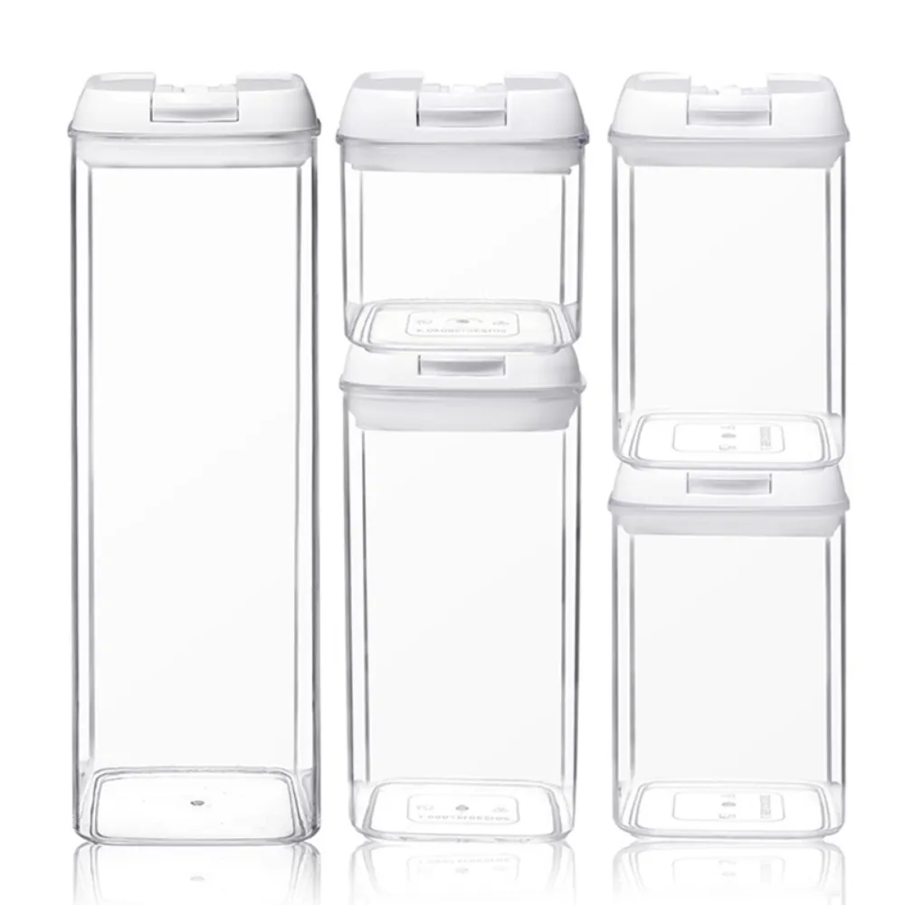 Airtight Food Storage Organizers - 5 Pieces