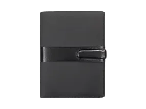 AMS-RM-S 10 - Black PU Leather Organizer