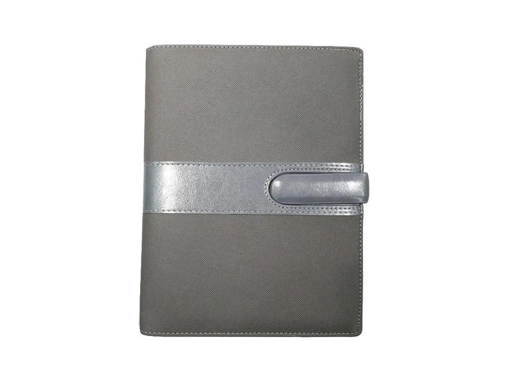 AMS-RM-S 10 - (Grey) PU Leather Organizer