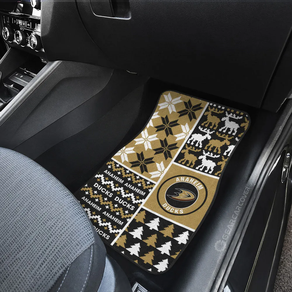 Anaheim Ducks Car Floor Mats Custom Ugly Style Car Accessories