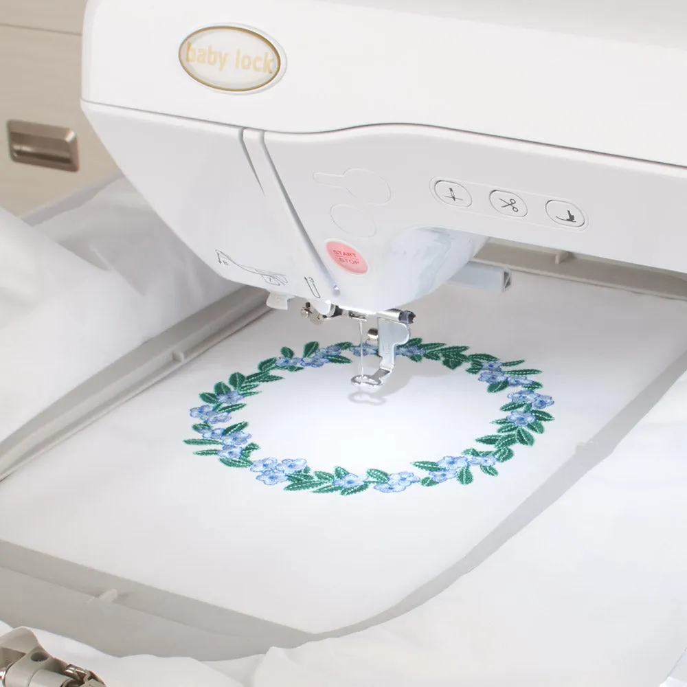 Baby Lock Flare Embroidery Machine with FREE Bundle