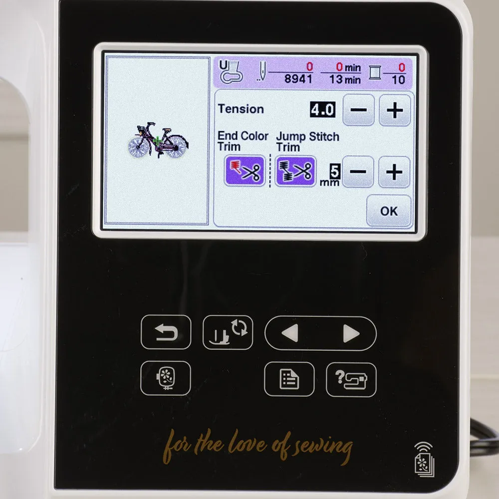 Baby Lock Flare Embroidery Machine with FREE Bundle