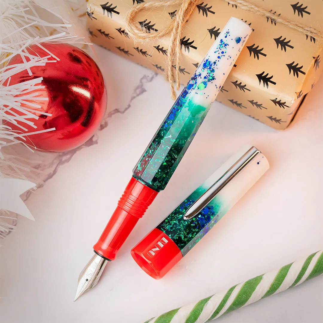 Benu Euphoria Christmas Edition Fountain Pen Christmas Twinkle