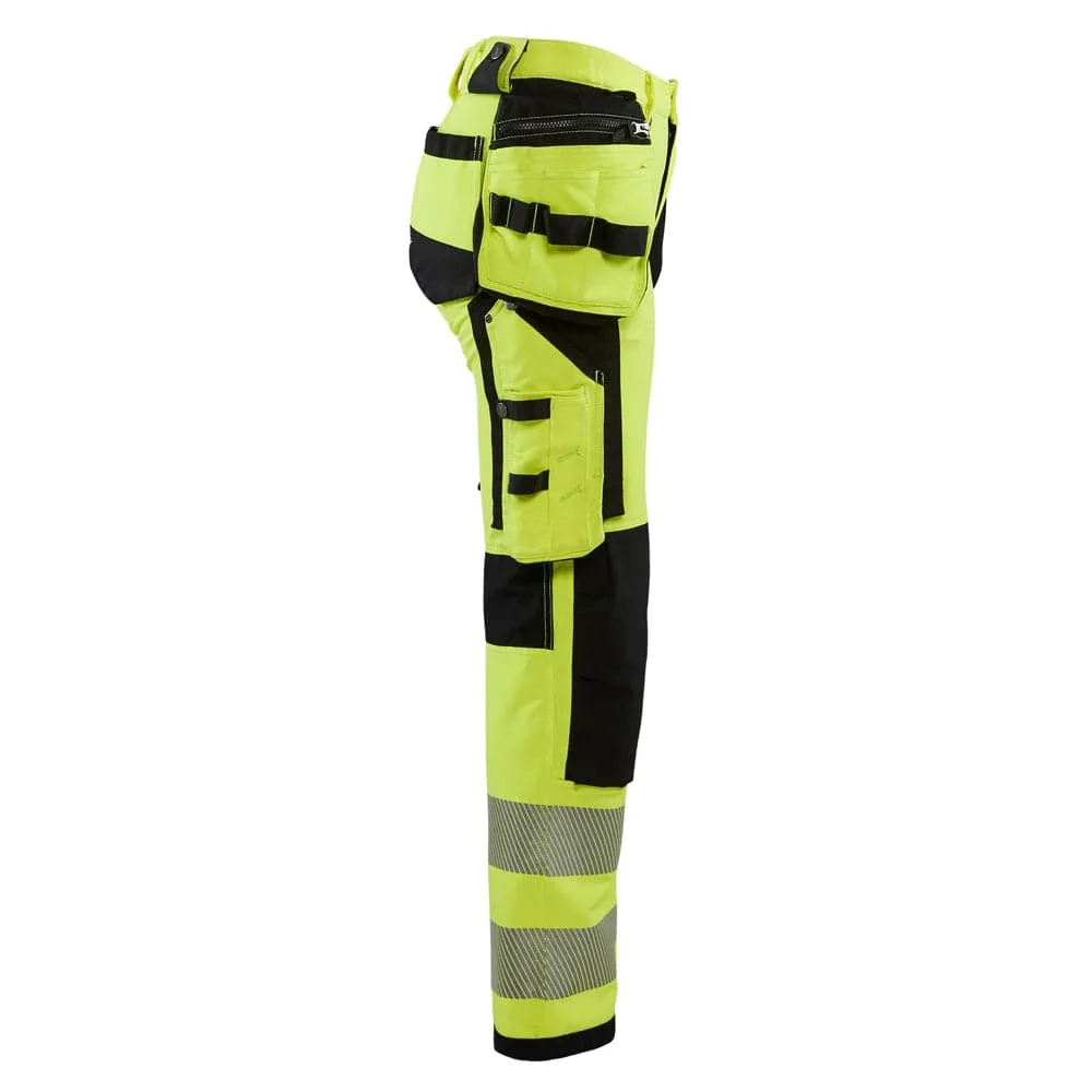 Blaklader 7197 Womens Hi-Vis 4-Way Stretch Holster Pocket Work Trouser