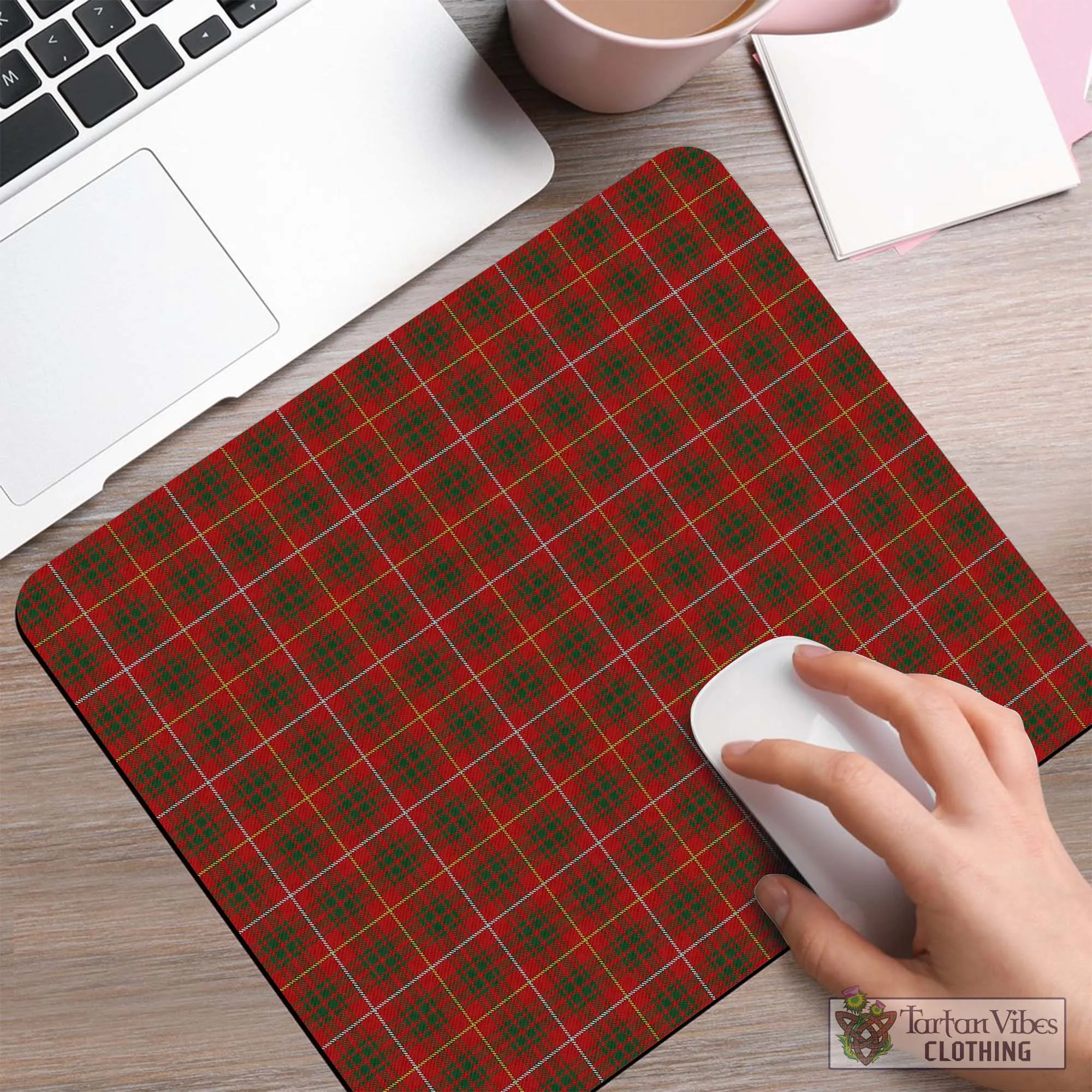 Bruce Tartan Mouse Pad