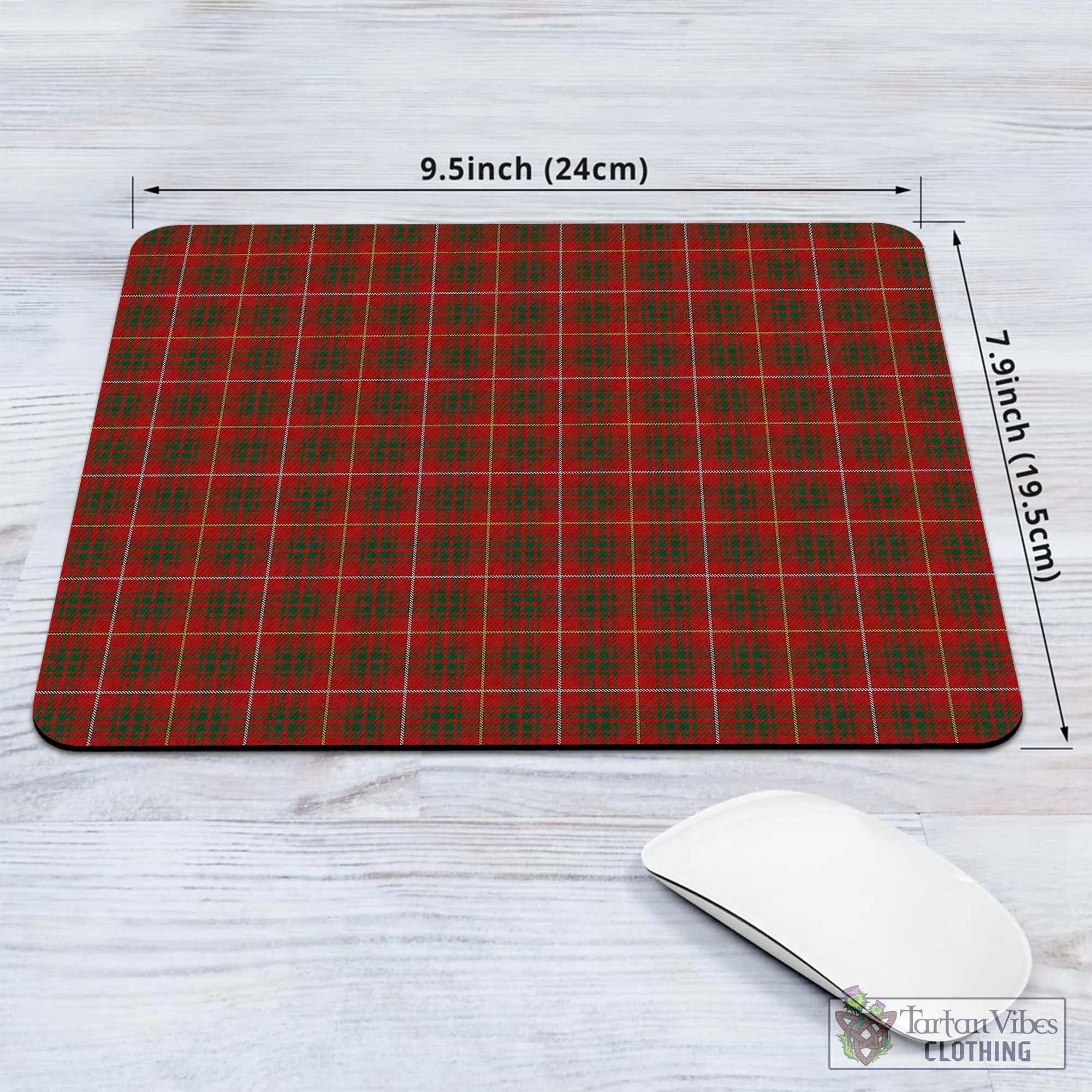 Bruce Tartan Mouse Pad