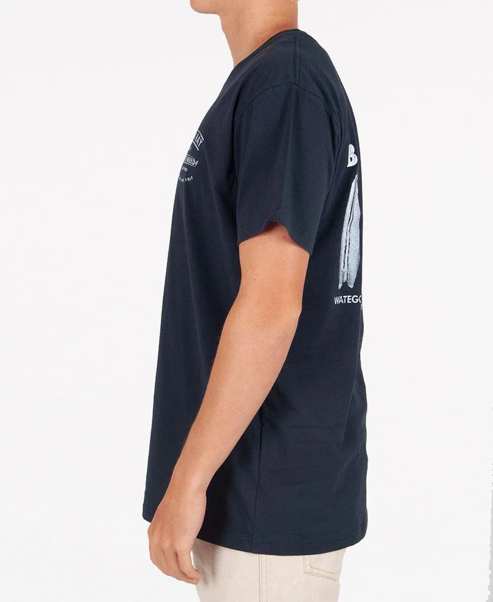 Byron Boards Tee | Navy