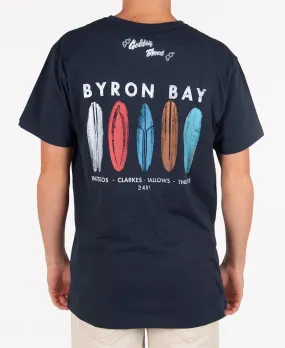 Byron Boards Tee | Navy