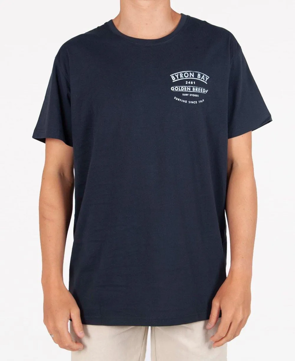 Byron Boards Tee | Navy