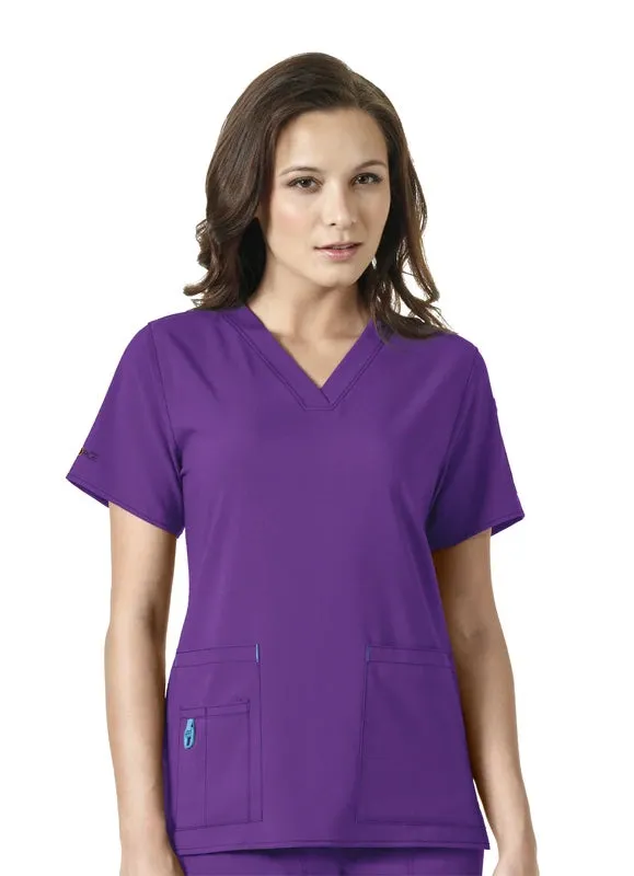 Carhartt Women's Cross-Flex V-Neck Media Scrub Top