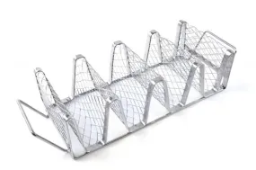 Charcoal Companion Stainless Steel Taco Rack