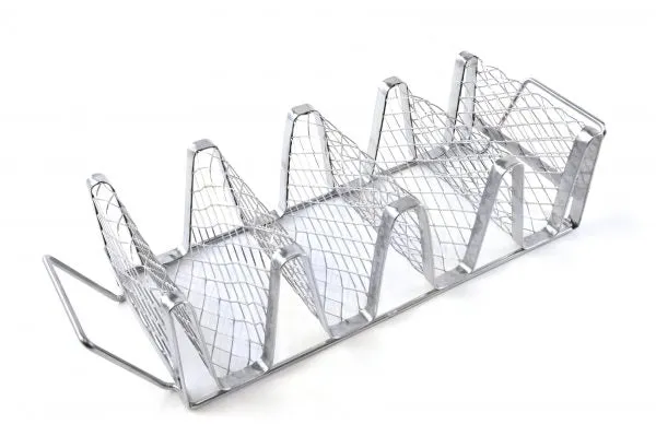 Charcoal Companion Stainless Steel Taco Rack