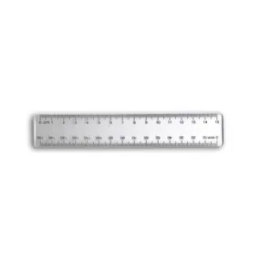 Clear Ruler 15 cm