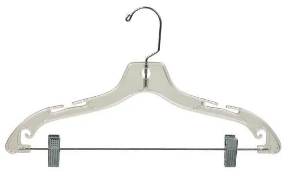 Combo Hangers (Ladies Suit) Clear/crystal Plastic