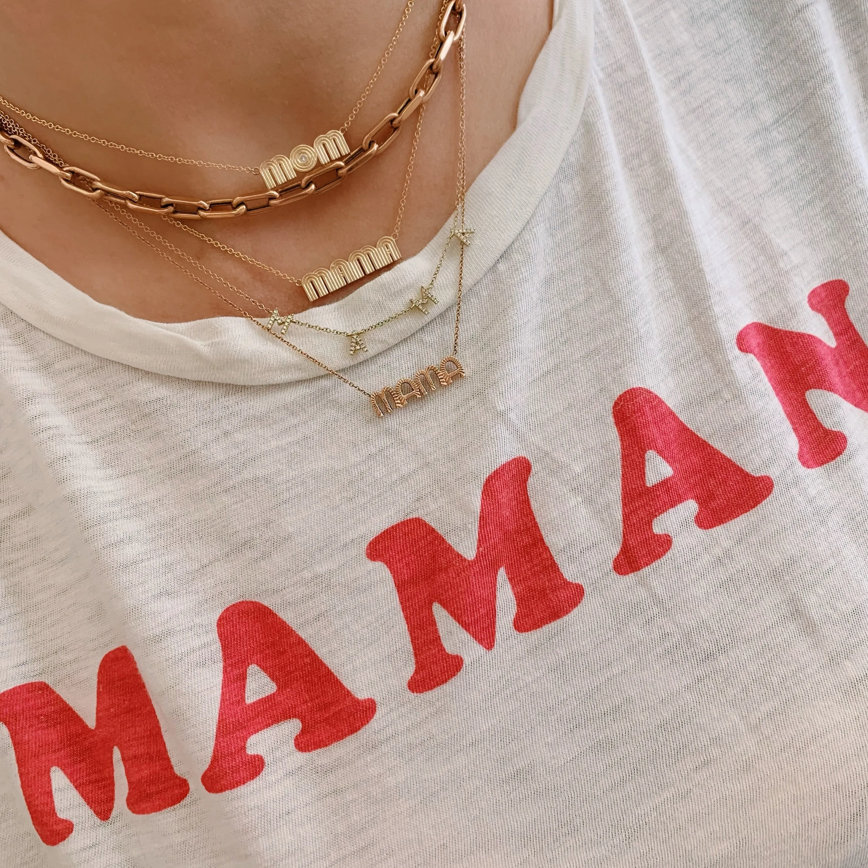 Diamond Mama Necklace