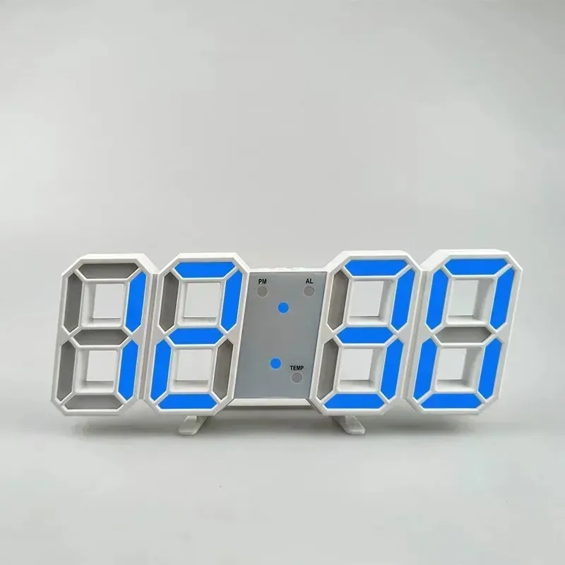 Digital Desk Daily Aesthetic LED Light Alarm Clock