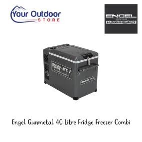 Engel Gunmetal 40 Litre Fridge Freezer Combi