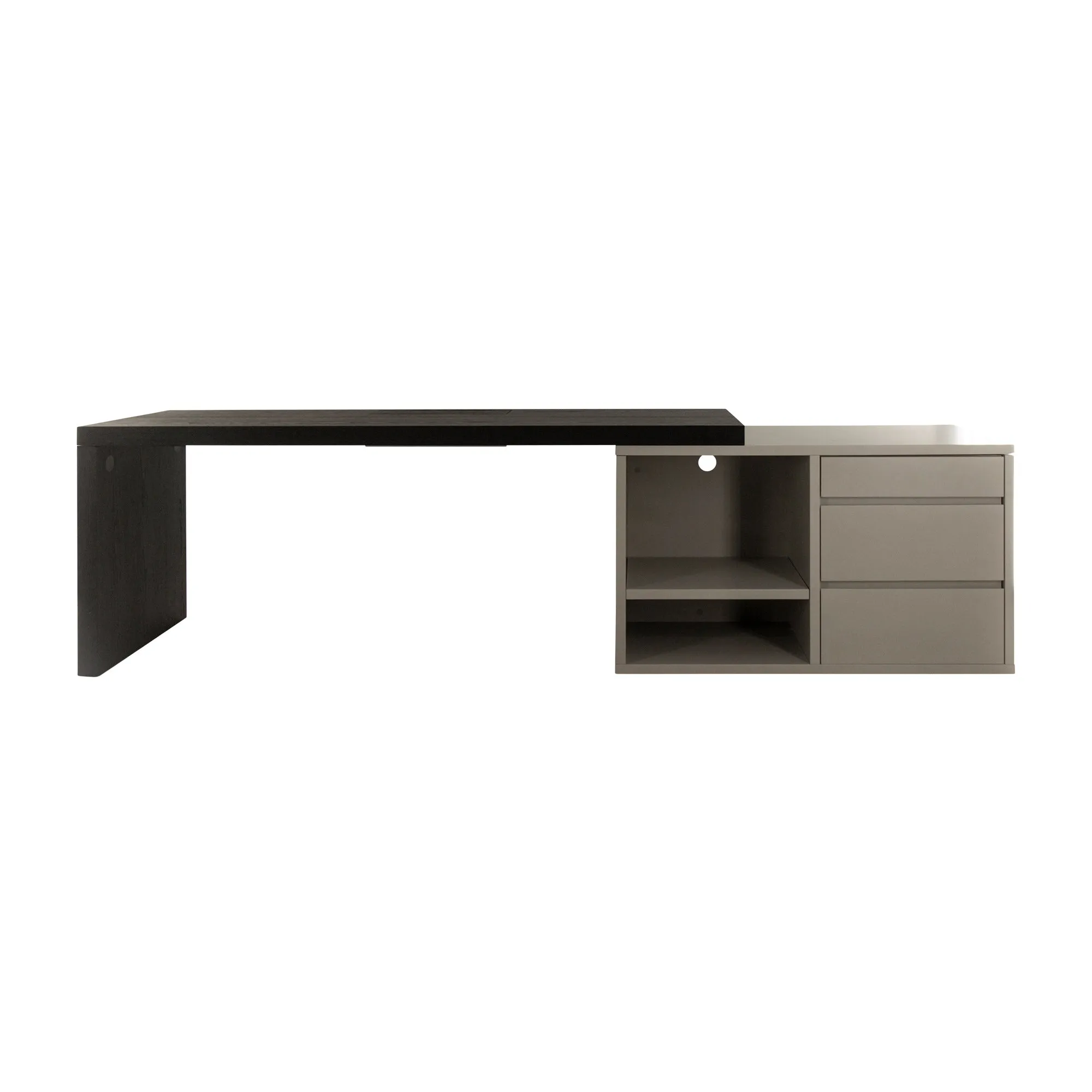 Executive Desk - Black/Grey