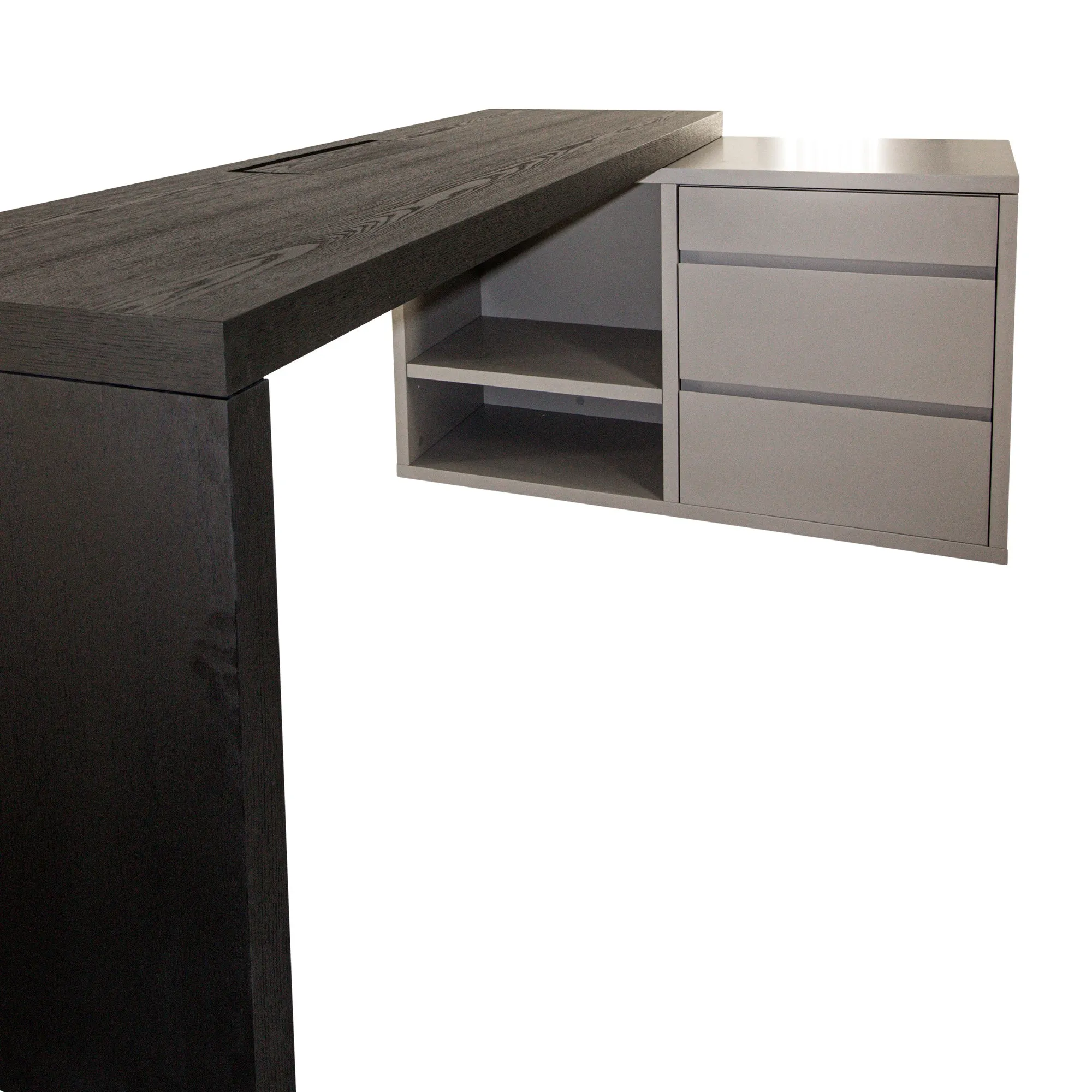 Executive Desk - Black/Grey