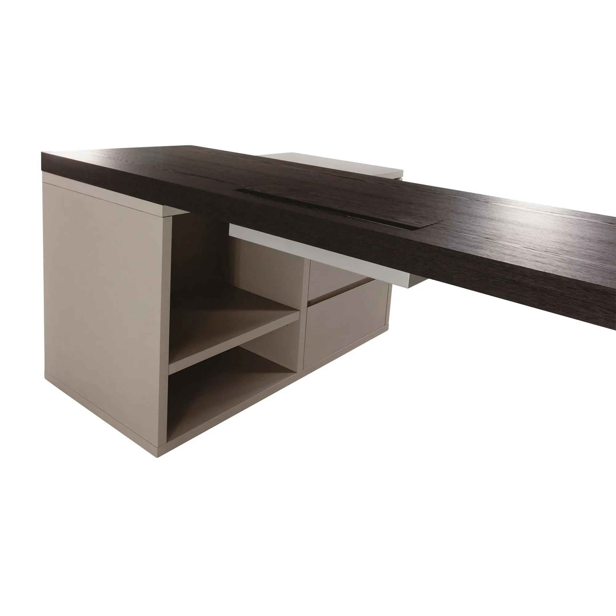 Executive Desk - Black/Grey