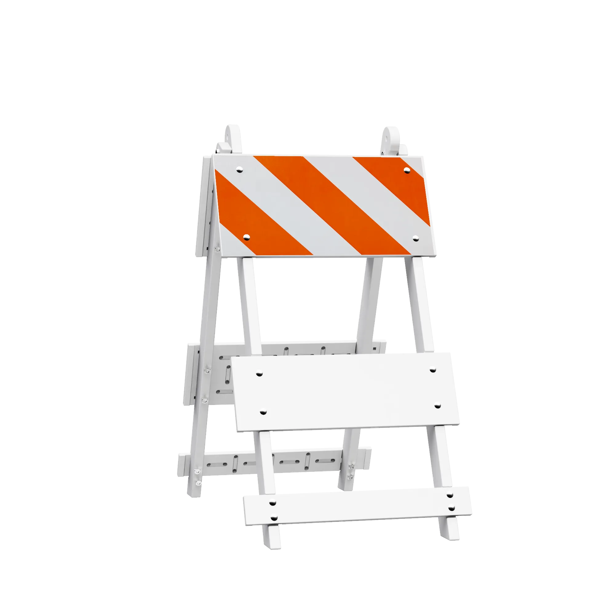 Fibercade Type I and Type II Traffic Barricades