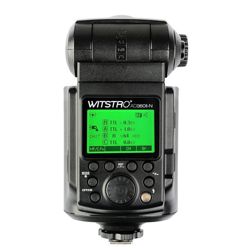 Godox Witstro AD360II-N 300W Cheetah Bare Bulb HSS Flash with PB960 Battery Kit (DEMO STOCK)