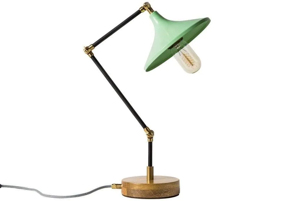 Gramophone - Industrial Mint Desk Lamp