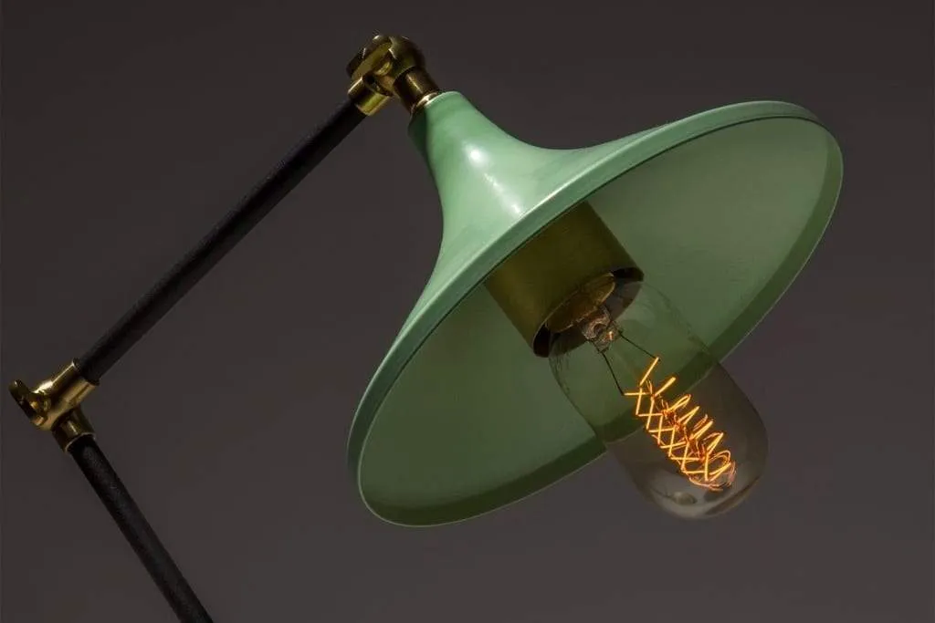 Gramophone - Industrial Mint Desk Lamp