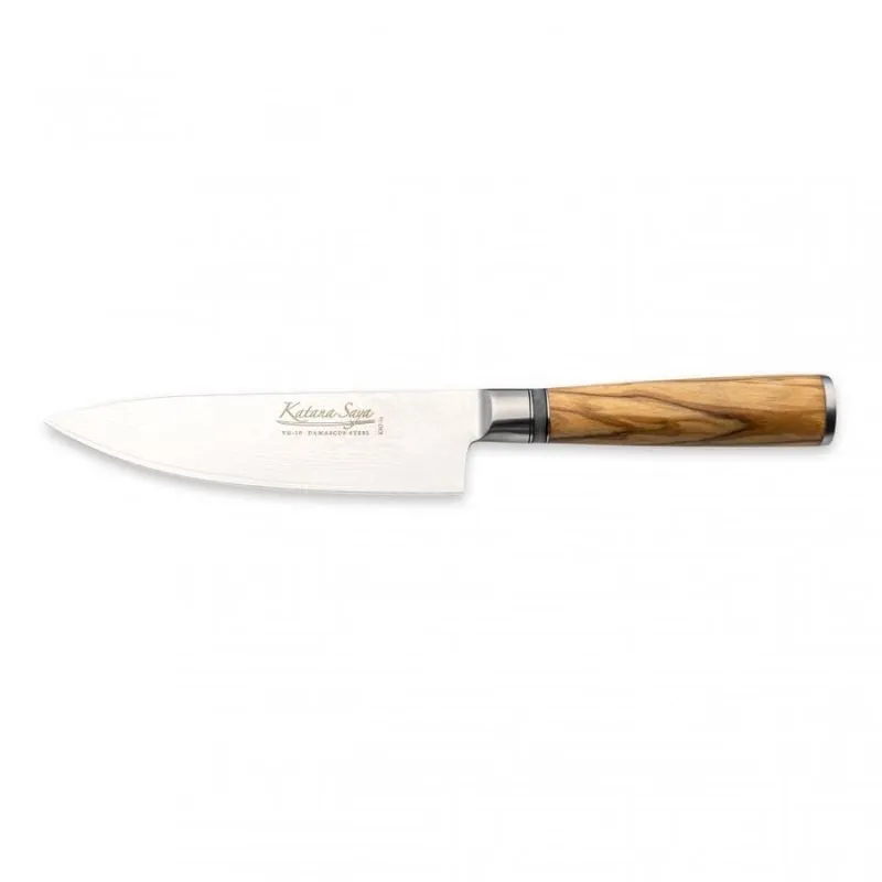 Grunwerg Katana Saya Cooks Knife 15cm