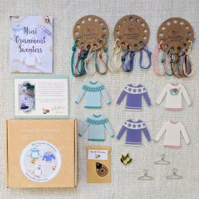 Knitted Bliss Mini Sweater Ornaments Kit