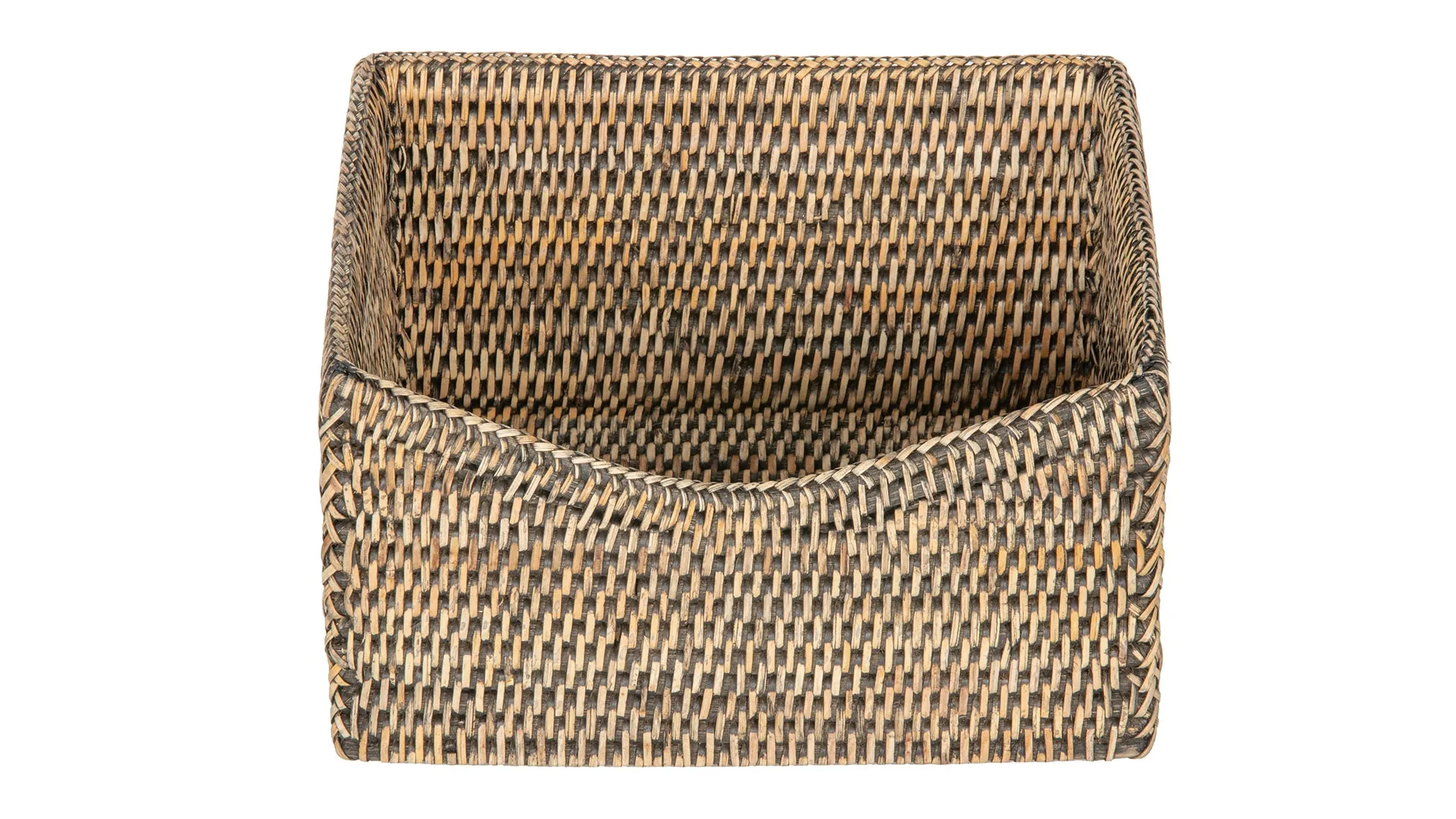 La Jolla Rattan Organizing & Shelf Basket