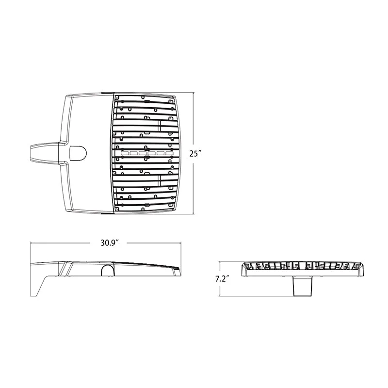 Lithonia RSX4 LED P1 275W LED Area Luminaire