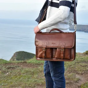 Luxurious Leather Briefcase