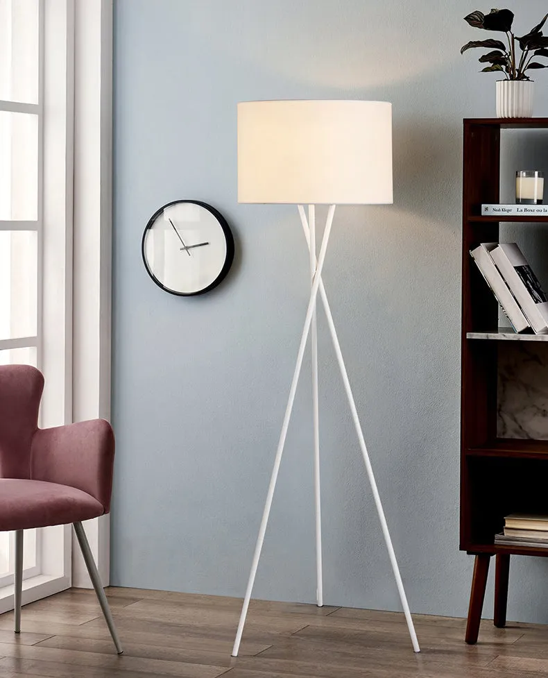 Miro White Tripod Floor Lamp