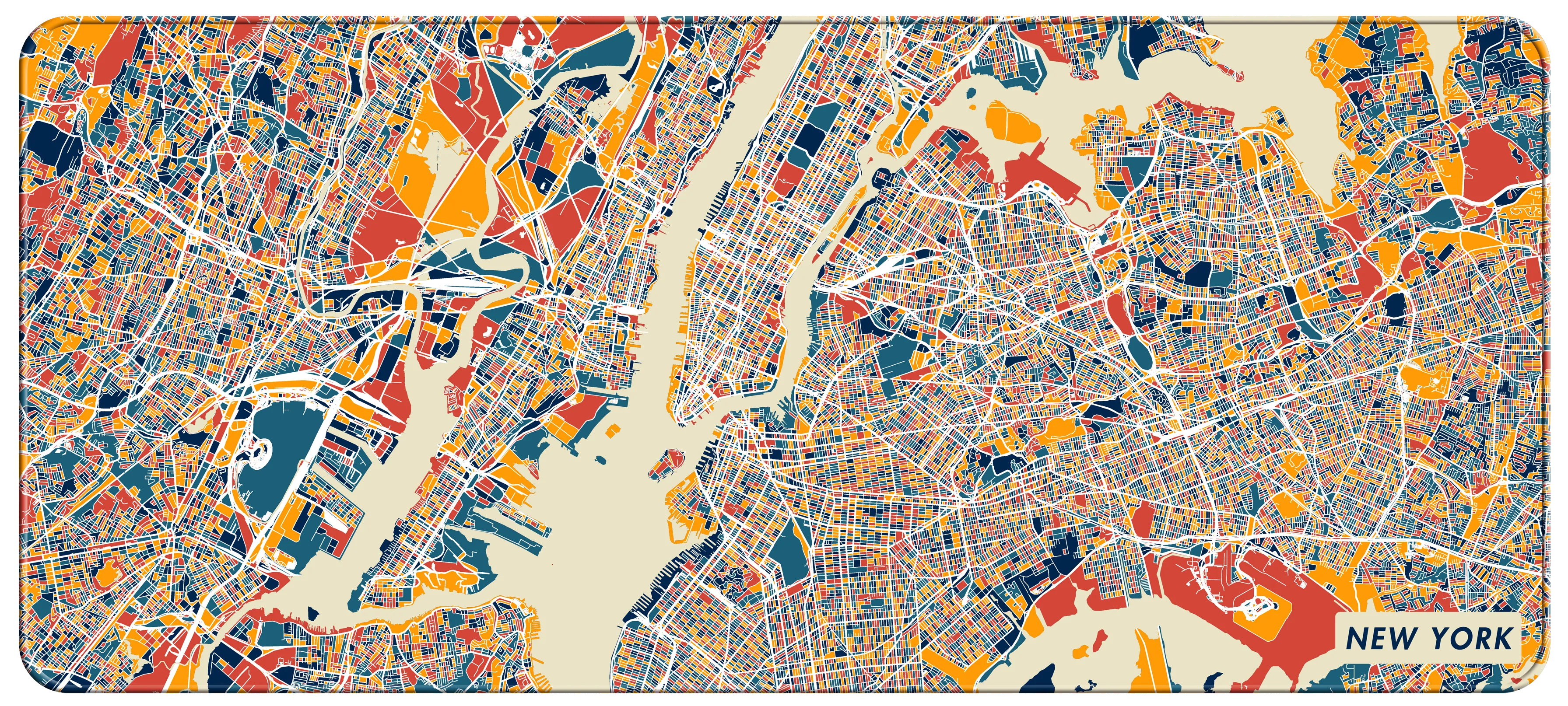 NANAMI DESIGN City Map Desk Mats