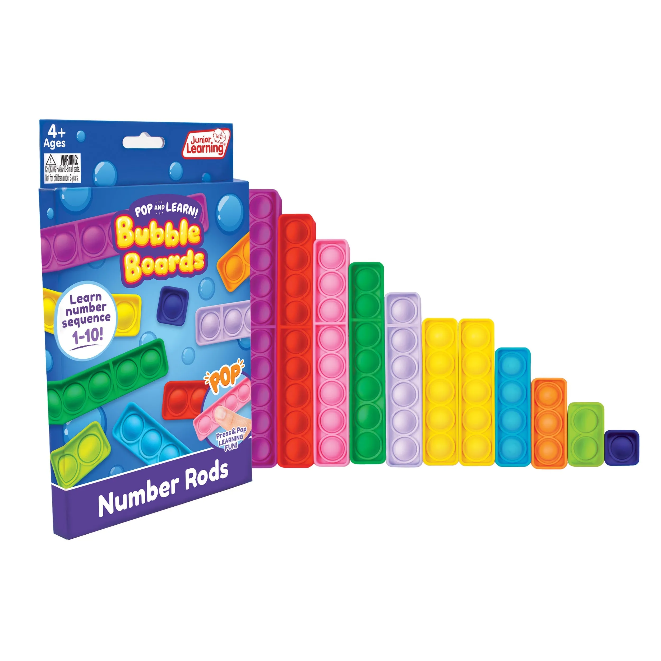 Number Rod Bubble Boards