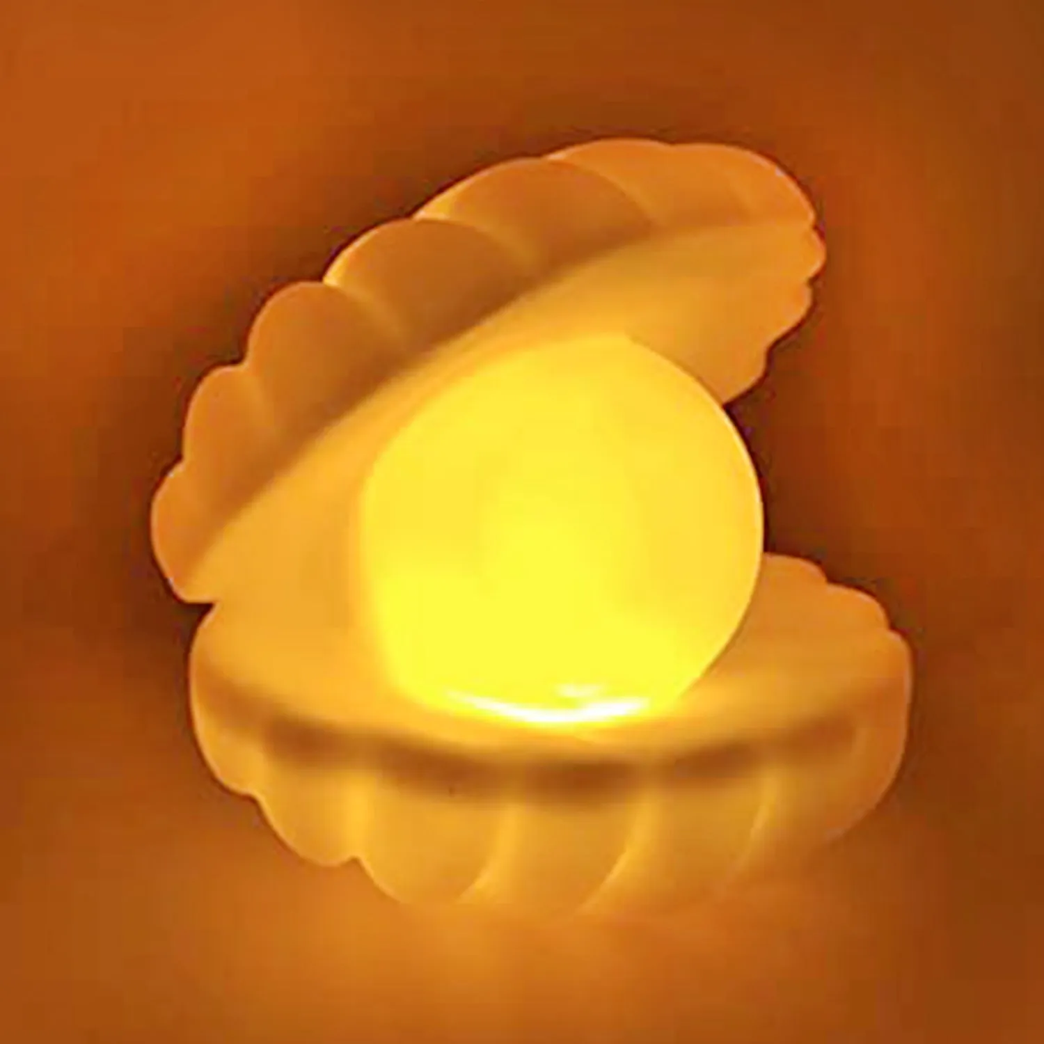 Pearl Shell Night Lamp Decorate Desk Lights Nursery Toy Lamp Led Pearl Shell Night Lights For Bedroom & Home